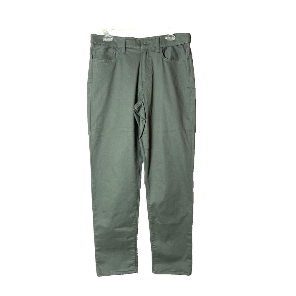 Lands End Men's Green Traditional Fit Chino Pants Size 33